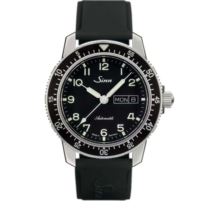 Classic Pilot Watch 104 St Sa A Silicone Strap - Sinn