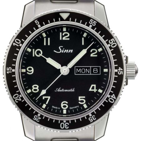 Classic Pilot Watch 104 St Sa A Solid Strap - Sinn