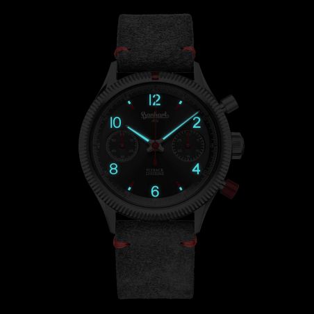 Montre Hanhart 417ES RED X gris H702L.240