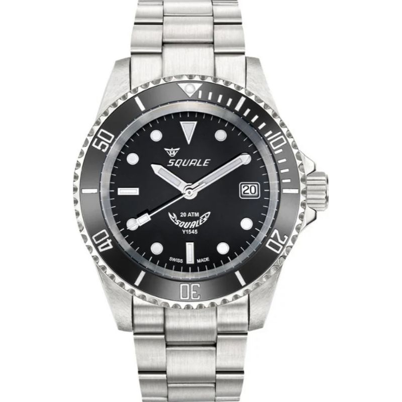 Montre Squale 1545 20ATM Y1545SILVE.AC