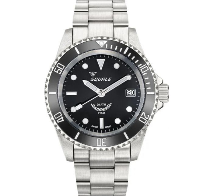 Montre Squale 1545 20ATM Y1545SILVE.AC