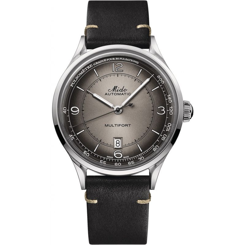 Montre Mido Multifort Patrimony Anthracite Gray