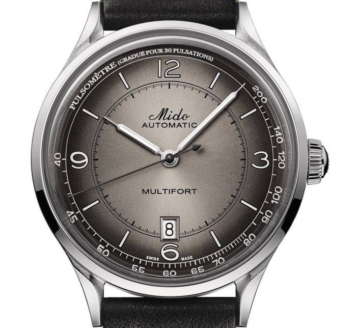 Montre Mido Multifort Patrimony Anthracite Grey