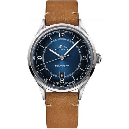 Montre Mido Multifort Patrimony Blue