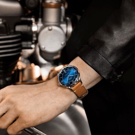 Montre Mido Multifort Patrimony Blue