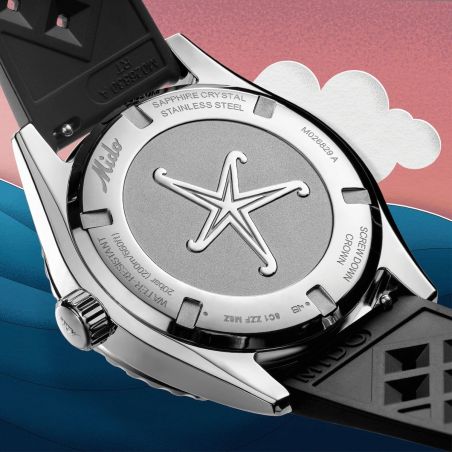 Montre Mido Ocean Star Decompression Worldtimer Black