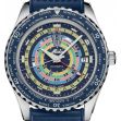 Montre Mido Ocean Star Decompression Worldtimer Blue