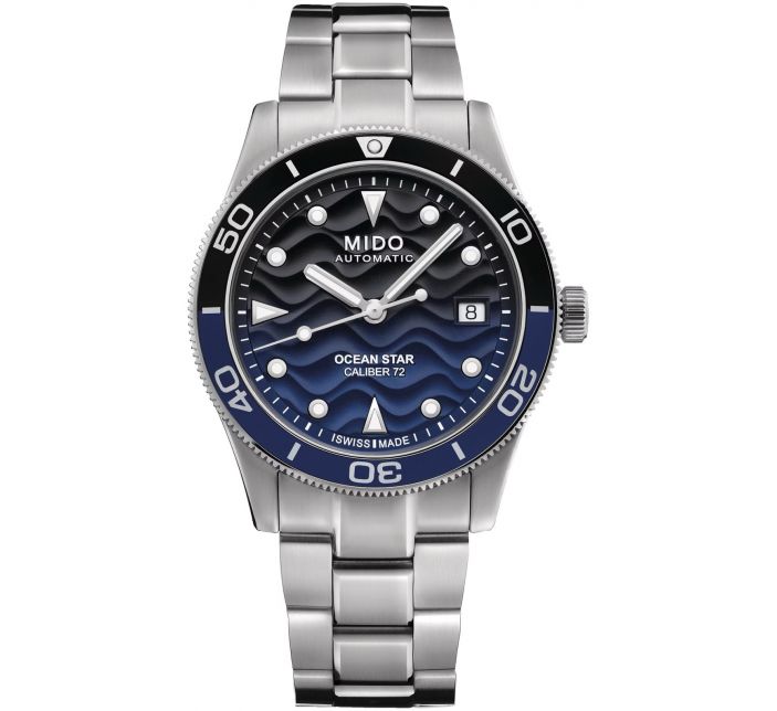 Montre Mido Ocean Star 39 Black / Bleu