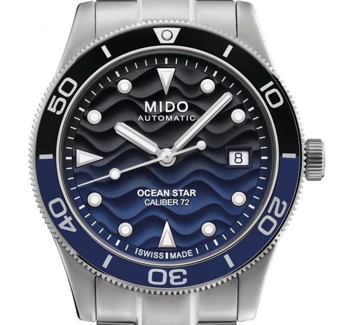 Montre Mido Ocean Star 39 Black / Bleu