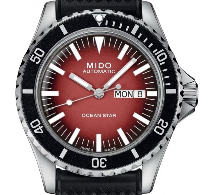 Montre Mido Ocean Star Tribute Gradient Red