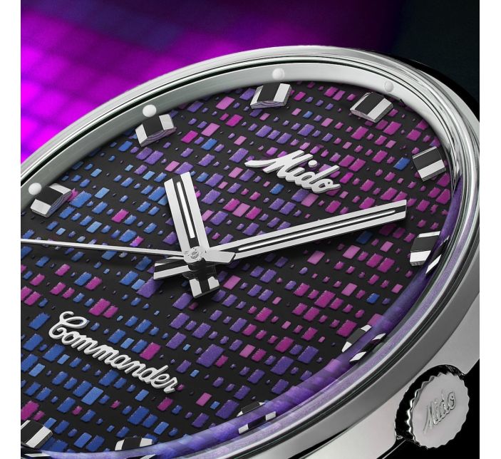 Montre Mido Commander 1959 « Pixel » | M8429.4.N7.11