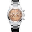 Montre Baltic Bicompax 003 Saumon / Acier