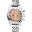 Montre Baltic Bicompax 003 Saumon / Acier