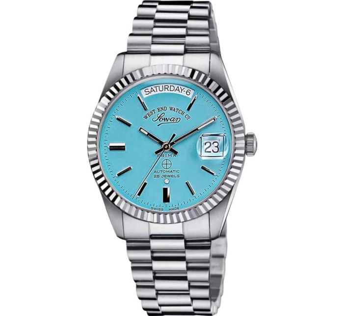 The Classics Automatic Silver/Turquoise - West End Watch Co.