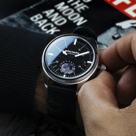 Montre Echo/Neutra Averau 39 Moon phase « Big Moon » Black