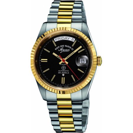 The Classics Automatic Silver/Gold/Black - West End Watch Co.