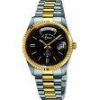 The Classics Automatic Silver/Gold/Black - West End Watch Co.
