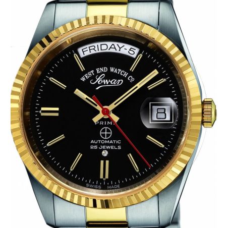 The Classics Automatic Silver/Gold/Black - West End Watch Co.