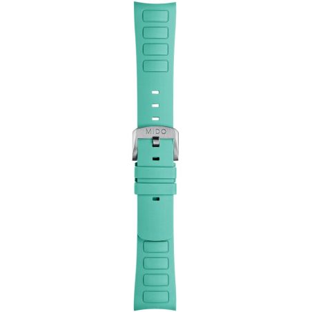 Bracelet Mido Multifort TV Big Date 22mm Turquoise