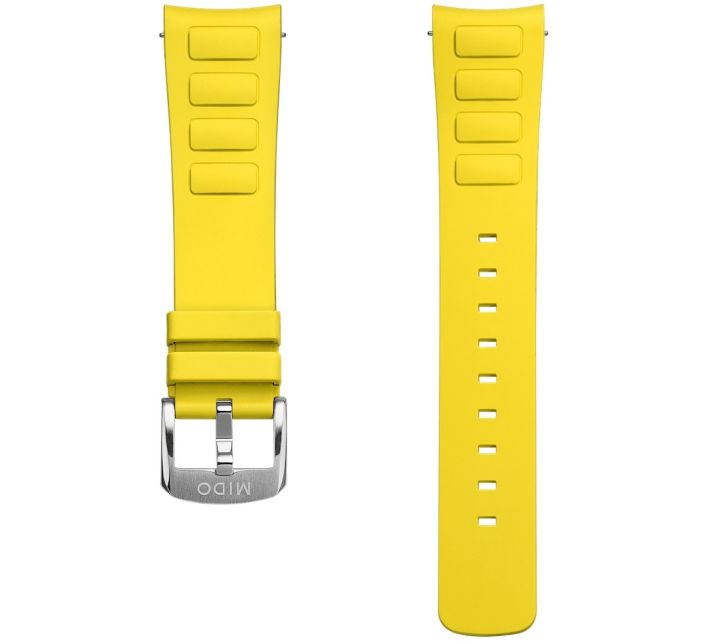 Bracelet Mido Multifort TV Big Date 22mm Jaune