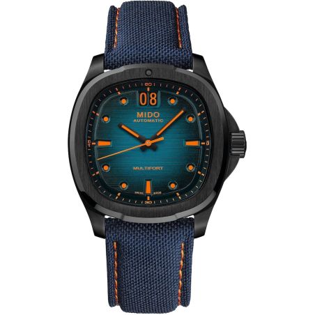 Montre Mido Multifort TV Big Date Blue PVD