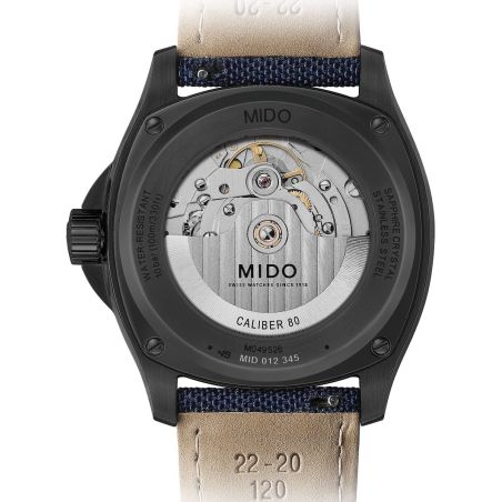 Montre Mido Multifort TV Big Date Blue PVD