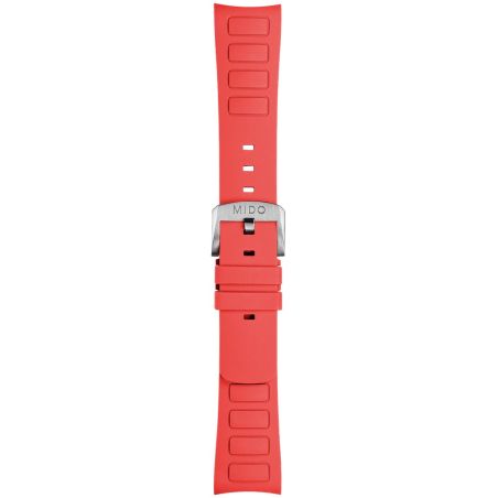 Bracelet Mido Multifort TV Big Date 22mm Rouge