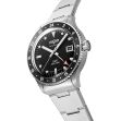 Montre Vulcain Skindiver Nautique GMT Black Luminova White