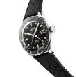 Montre Vulcain Skindiver Nautique GMT Black Luminova Beige