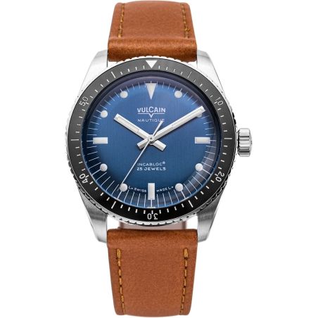Montre Vulcain Skindiver Nautique Blue | White Lum