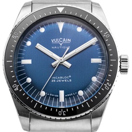 Montre Vulcain Skindiver Nautique Blue | White Lum