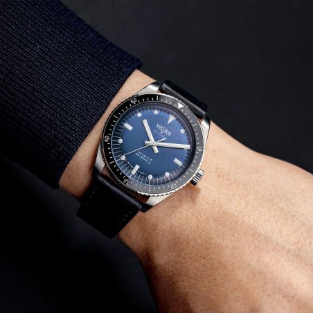 Montre Vulcain Skindiver Nautique Blue | White Lum