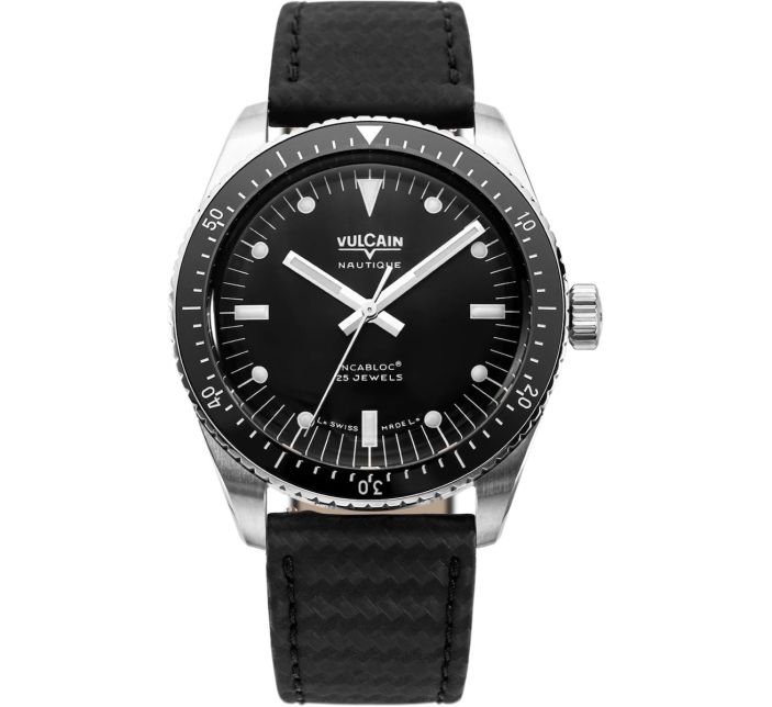 Montre Vulcain Skindiver Nautique Black | White Lum