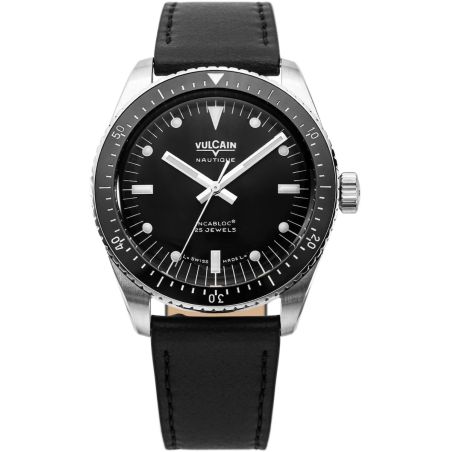 Montre Vulcain Skindiver Nautique Black | White Lum
