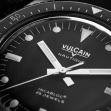Montre Vulcain Skindiver Nautique Black | White Lum