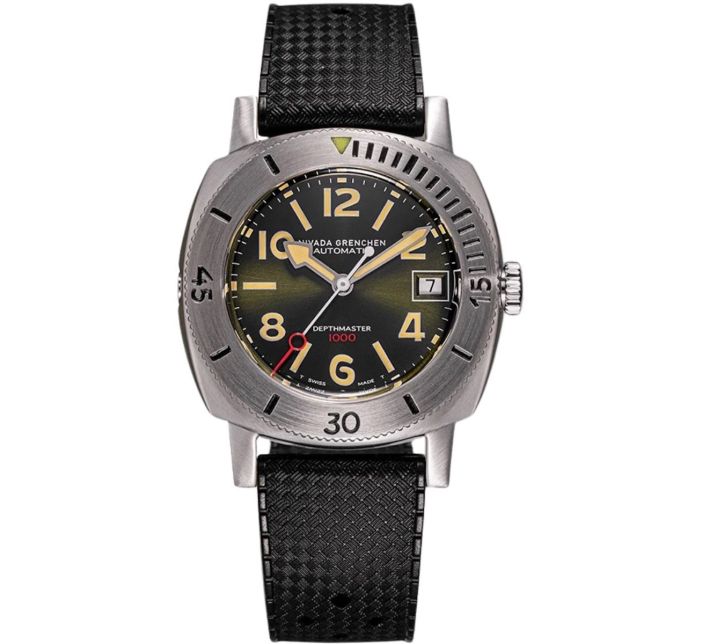 Montre Nivada Depthmaster Numerals Date | Green