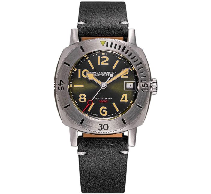 Montre Nivada Depthmaster Numerals Date | Green