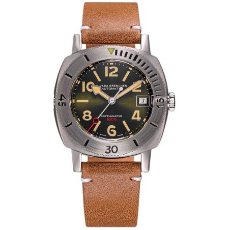 Montre Nivada Depthmaster Numerals Date | Green