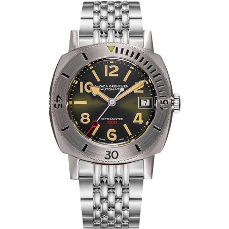 Montre Nivada Depthmaster Numerals Date | Green