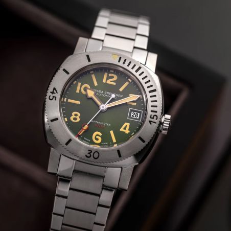 Montre Nivada Depthmaster Numerals Date | Green