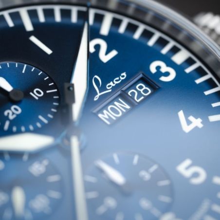 Montre Laco Chronograph Kiel.2 MB Blau 862186.MB
