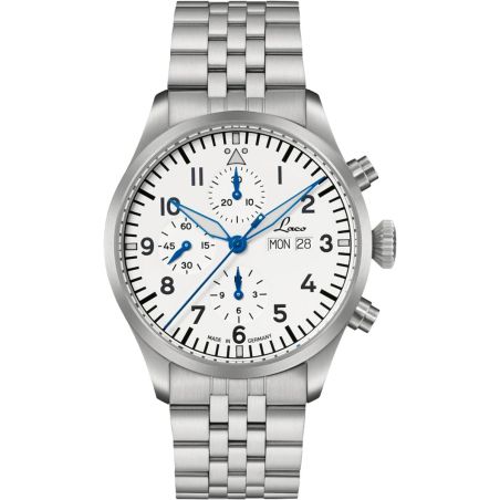 Montre Laco Chronograph Kiel.2 MB Weiss 862153.MB