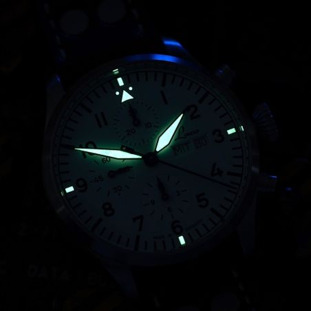 Montre Laco Chronograph Kiel.2 MB Weiss 862153.MB