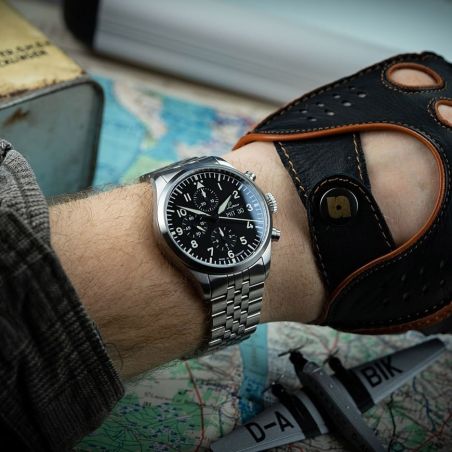 Montre Laco Chronograph Kiel.2 MB Schwarz 862148.MB