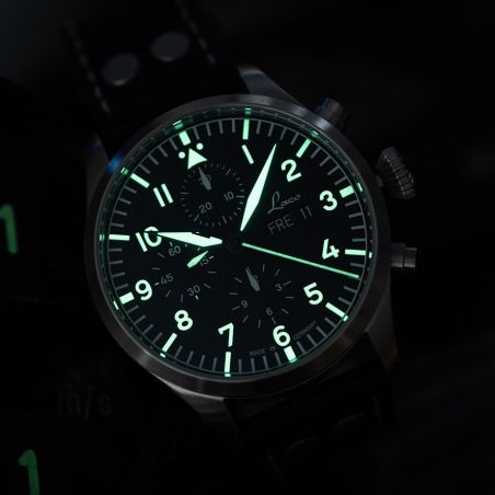 Montre Laco Chronograph Kiel.2 MB Schwarz 862148.MB