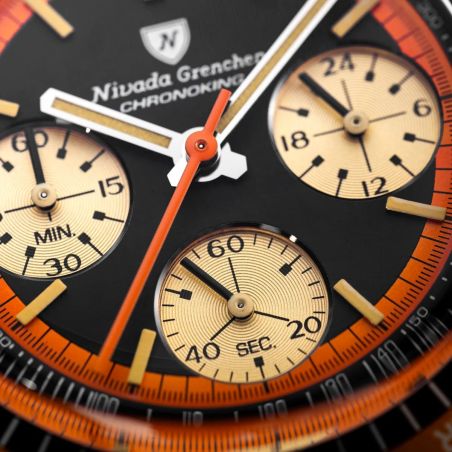 Montre Nivada Chronoking Mecaquartz Black 87041Q04