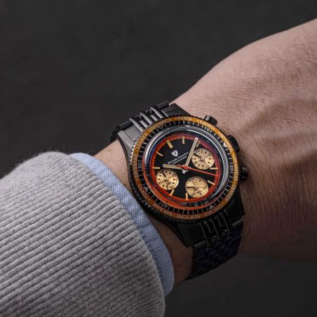 Montre Nivada Chronoking Mecaquartz Black 87041Q04