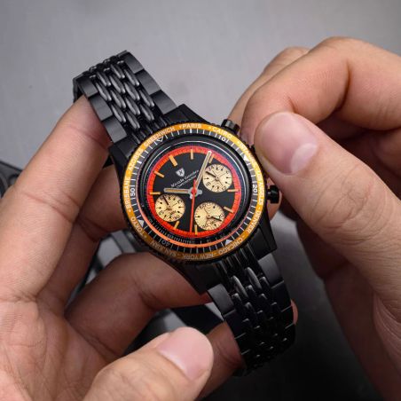 Montre Nivada Chronoking Mecaquartz Black 87041Q04