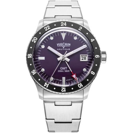 Montre Vulcain Skindiver Nautique GMT Purple Limited Edition