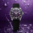 Montre Vulcain Skindiver Nautique GMT Purple Limited Edition